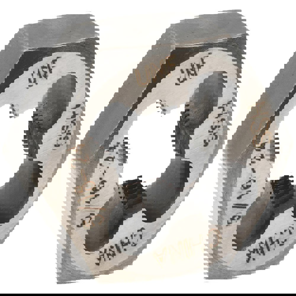 Hex Rethreading Die: 5/16-24, Right Hand, High-Speed Steel