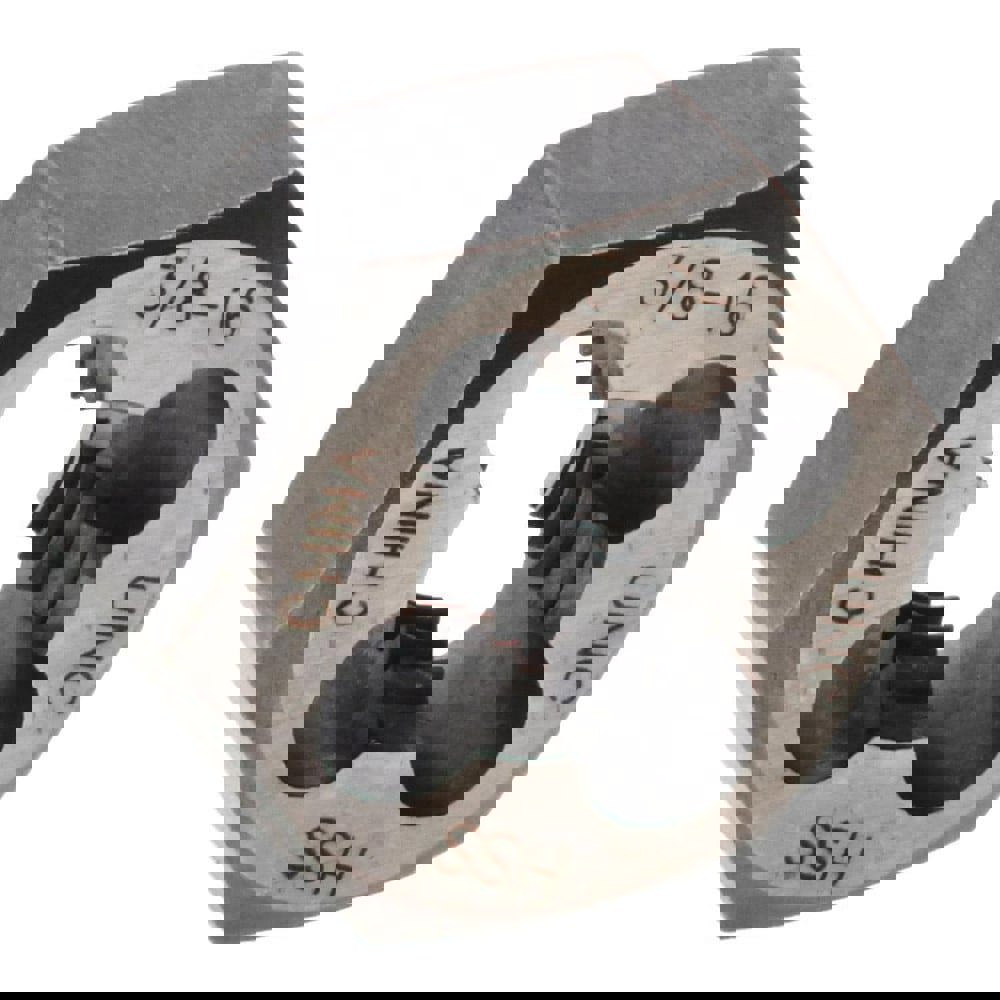Hex Rethreading Die: 3/8-16, Right Hand, High-Speed Steel