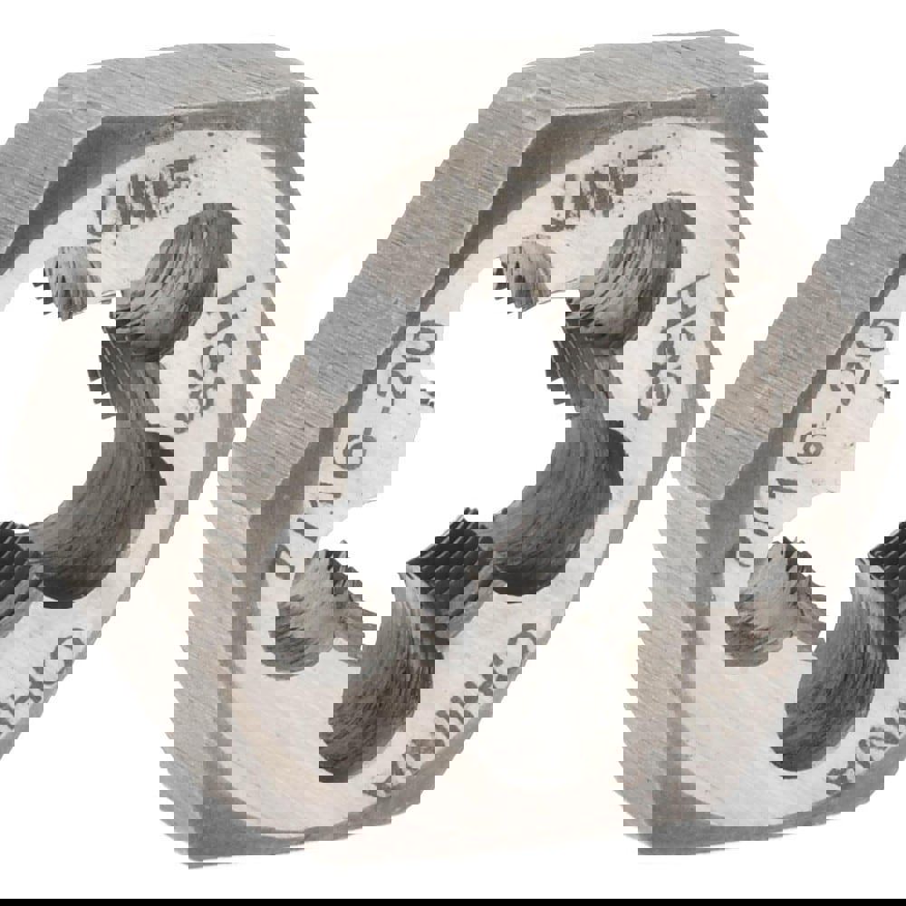 Hex Rethreading Die: 7/16-20, Right Hand, High-Speed Steel