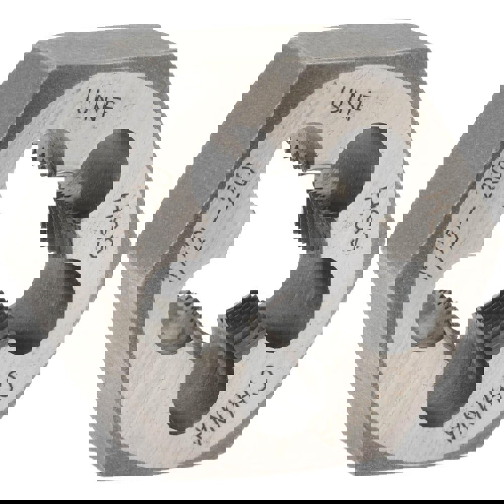 Hex Rethreading Die: 1/2-20, Right Hand, High-Speed Steel