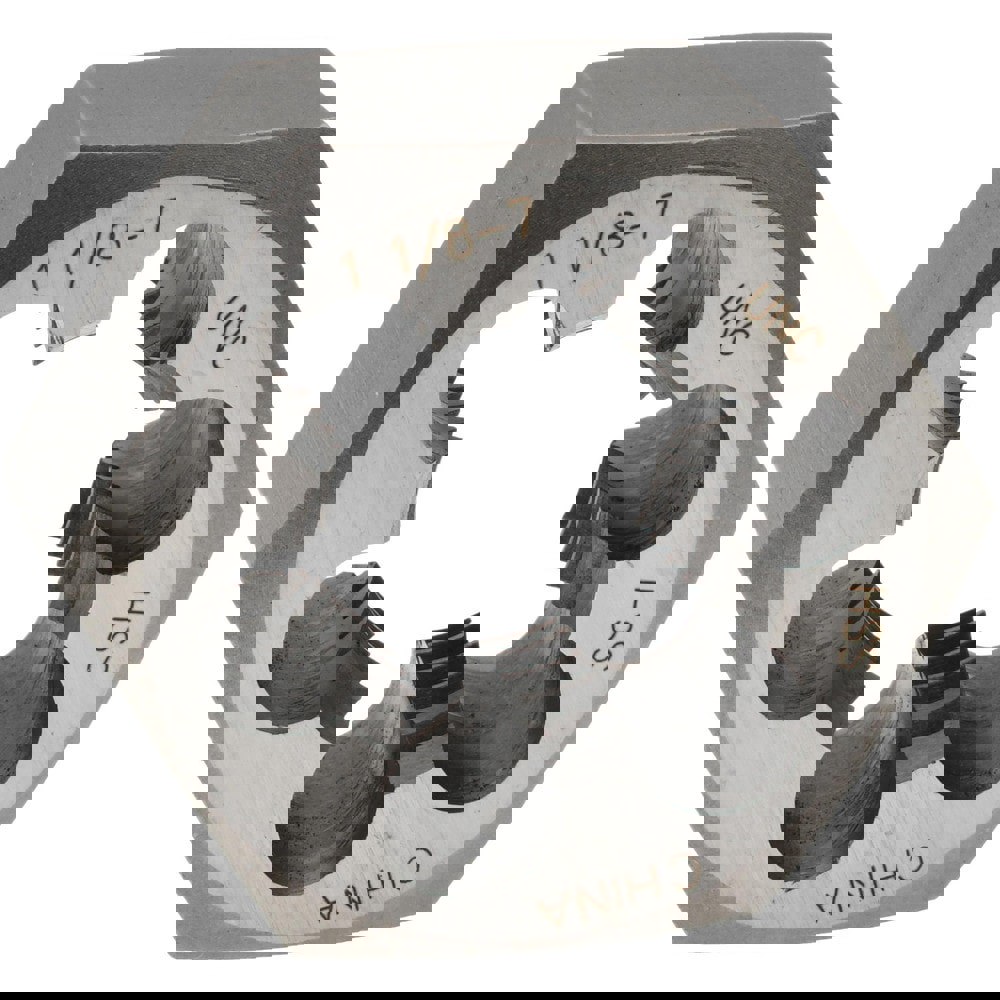 Hex Rethreading Die: 1-1/8-7, 1