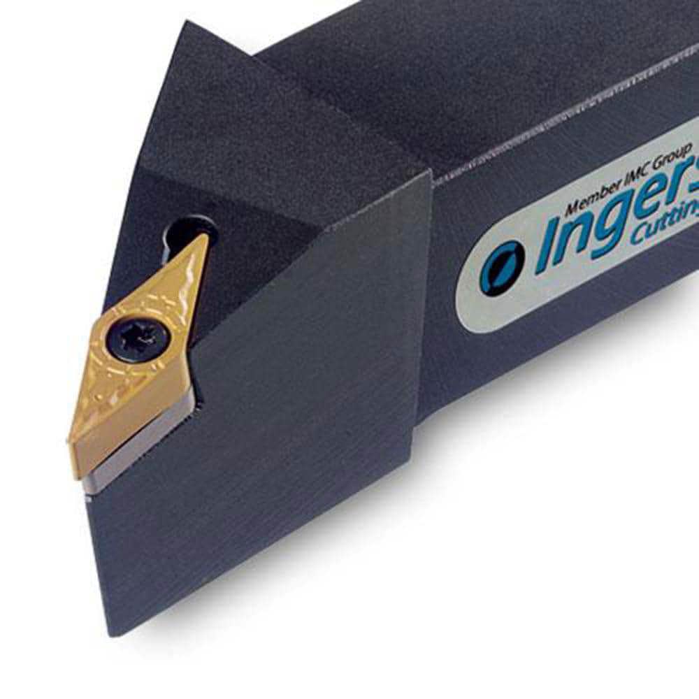 Indexable Turning Toolholders; Toolholder Style: SVJNR ; Lead Angle: 93.0 ; Insert Holding Method: Screw ; Shank Width (Inch): 3/4 ; Shank Height (Inch): 3/4 ; Overall Length (Decimal Inch): 4.5000