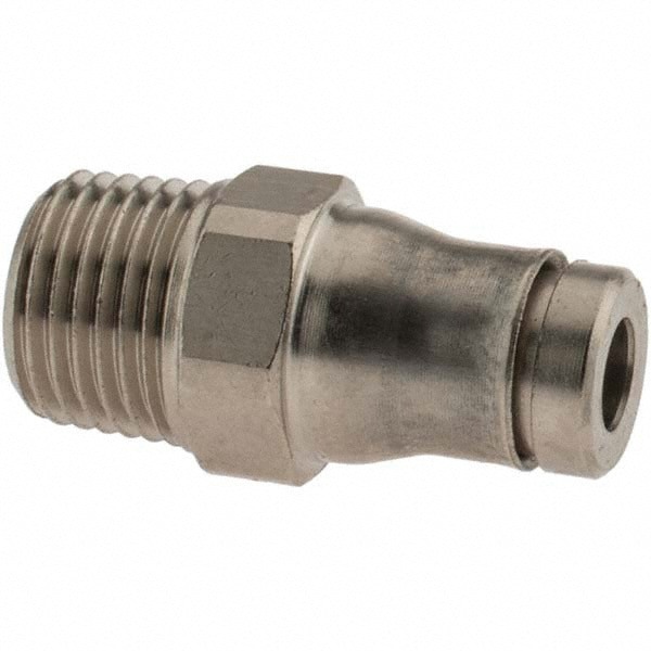 Push-To-Connect Tube to Male & Tube to Male NPT Tube Fitting: 1/8