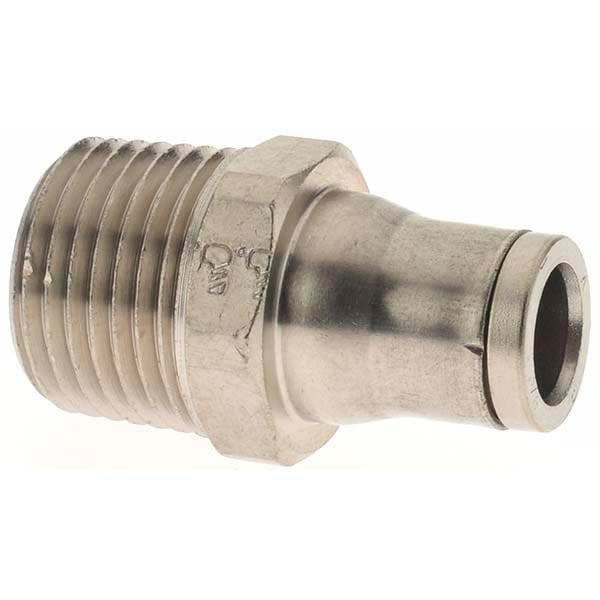 Push-To-Connect Tube to Male & Tube to Male NPT Tube Fitting: 1/2