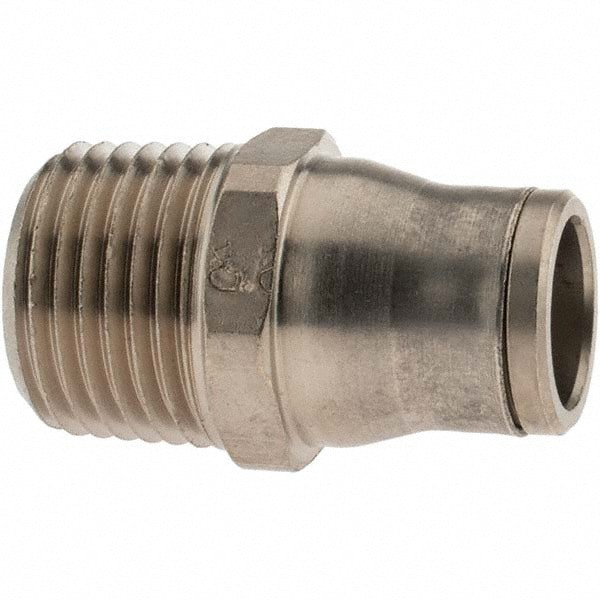 Push-To-Connect Tube to Male & Tube to Male NPT Tube Fitting: 1/2