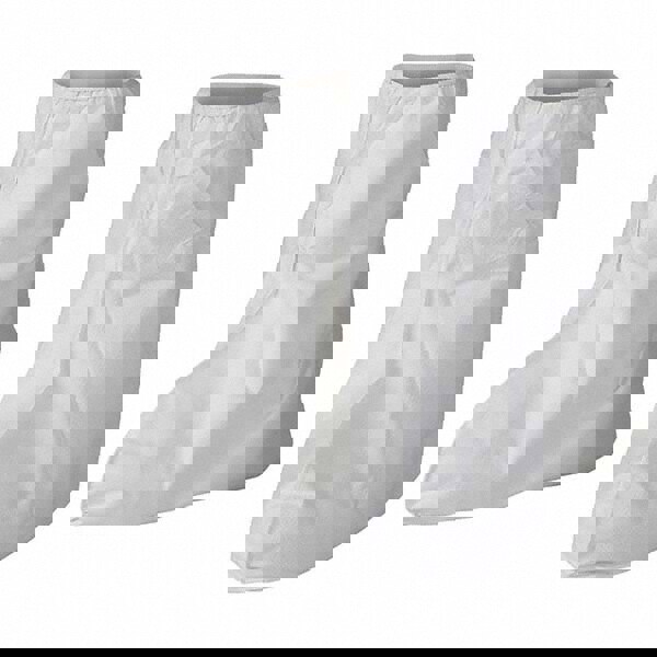 Boot Cover: Chemical-Resistant, Film Laminate, White