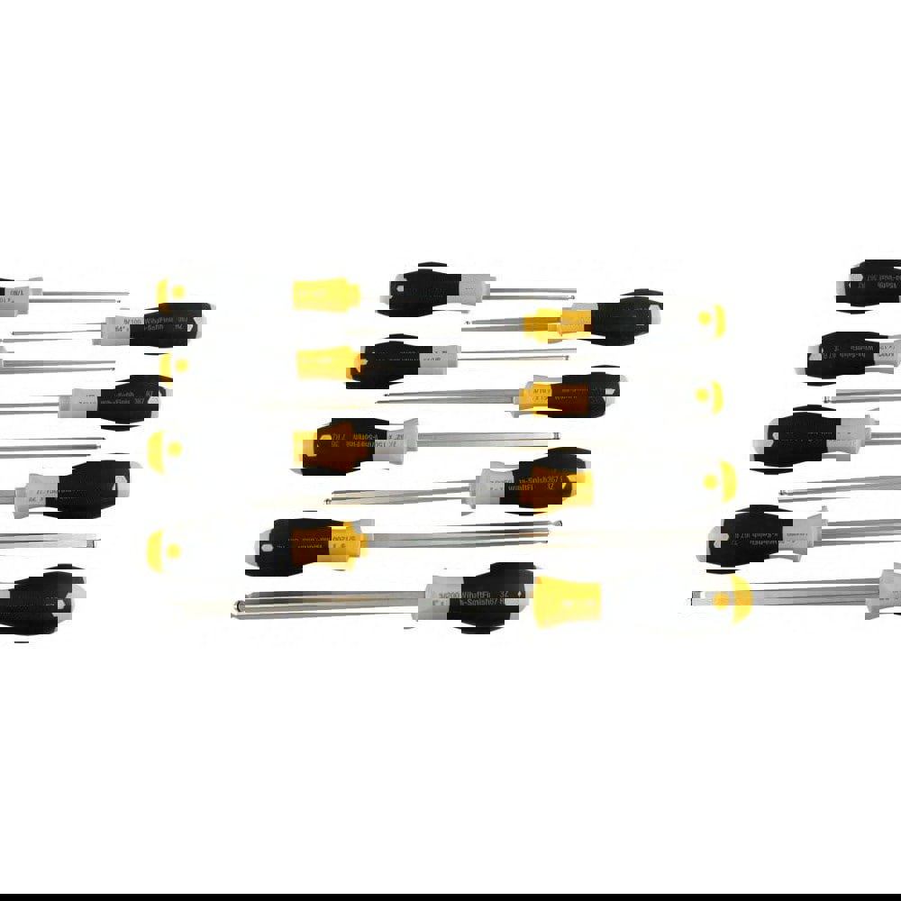 Screwdriver Set: 8 Pc, Screw Holding Ball End Hex Screwdriver