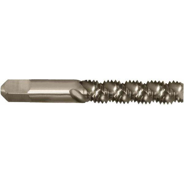Spiral Flute Tap: 5/16-24 UNF, 3 Flutes, Bottoming, 2/3B Class of Fit, High Speed Steel, Bright/Uncoated