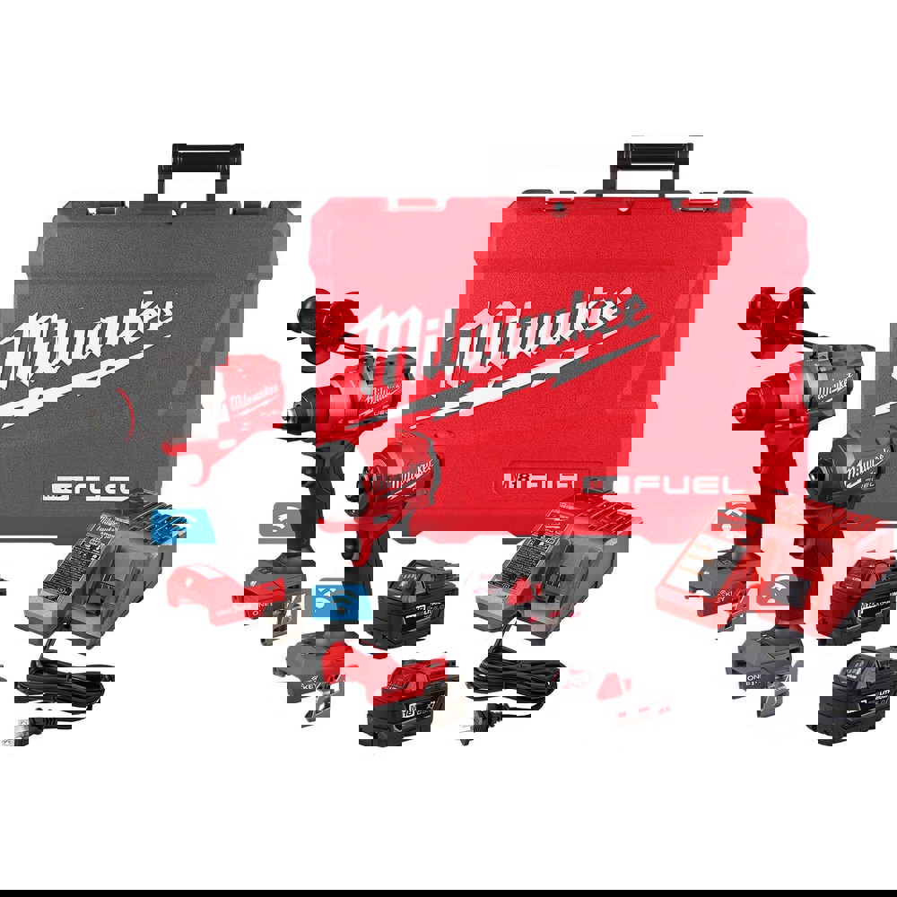 Cordless Tool Combination Kits; Kit Type: Hammer Drill; Impact Driver ; Voltage: 18.00 ; Batteries Included: Yes ; Battery Chemistry: Lithium-ion ; Battery Series: M18 ; Battery Capacity: 5Ah