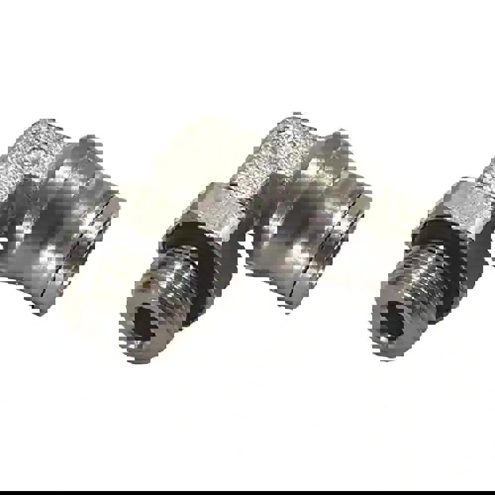 Push-To-Connect Tube to Metric Thread Tube Fitting: Male Elbow, M5 x 0.8 Thread