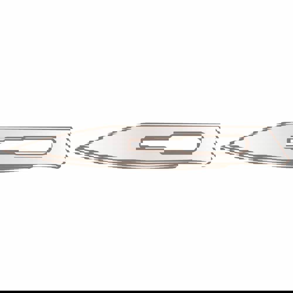 Knife Blades; Blade Type: Scalpel ; Blade Material: Steel ; Blade Point Type: Sharp ; Blade Edge Type: Curved ; Blade Length (mm): 59.5000 ; Blade Length (Decimal Inch): 2.3425