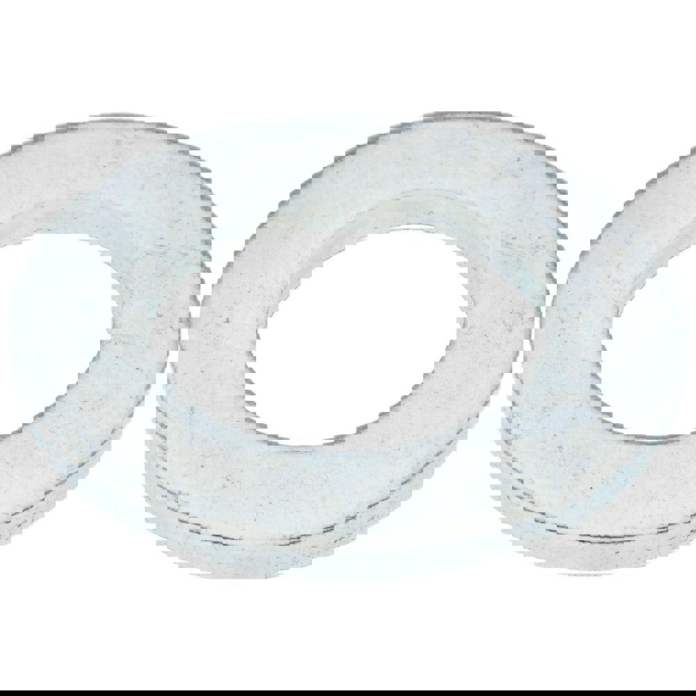 M20 Screw Standard Flat Washer: Steel, Zinc-Plated