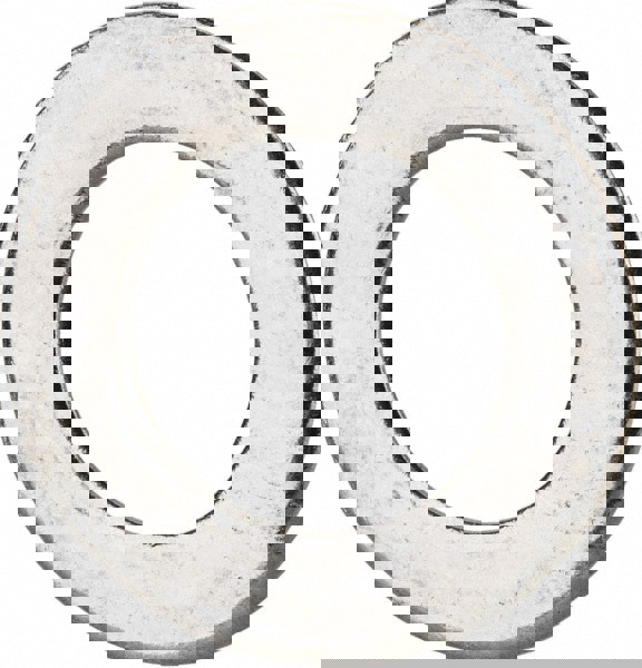 M22 Screw, Standard Flat Washer: Grade 8 Steel, Zinc