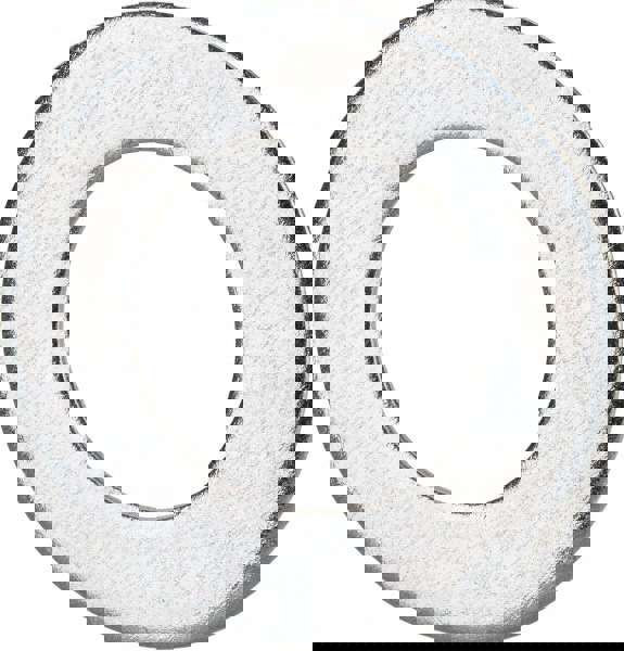 M36 Screw, Standard Flat Washer: Grade 8 Steel, Zinc