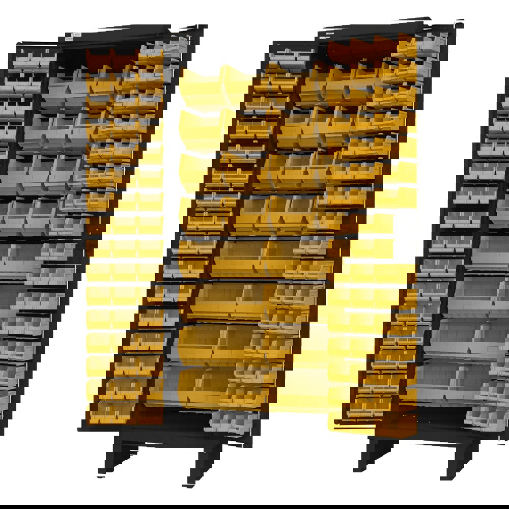 Storage Cabinets; Cabinet Type: Bin Cabinet ; Cabinet Material: Steel ; Width (Inch): 24 ; Depth (Inch): 36-1/8 ; Cabinet Door Style: Louvered Panel Flush ; Height (Inch): 78