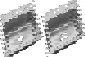 33X22 SOUTHHA SGL BASIN SINK SS