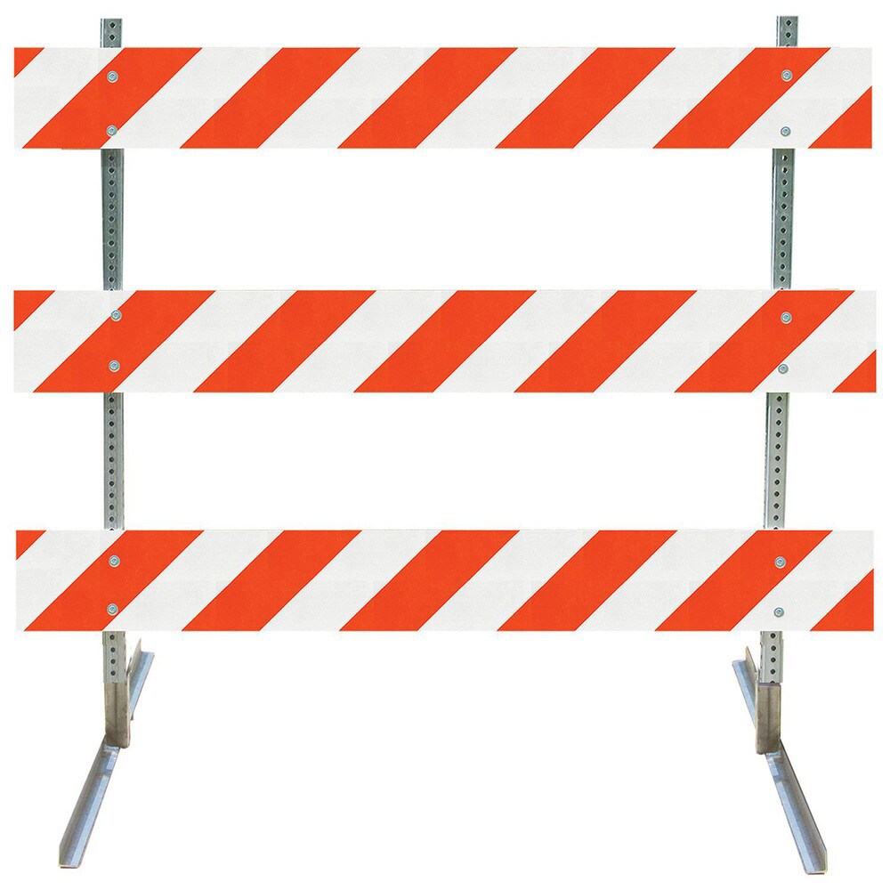 Traffic Barricades; Barricade Height (Inch): 63 ; Barricade Width (Inch): 48 ; Reflective: Yes ; Compliance: NCHRP-350; MUTCD