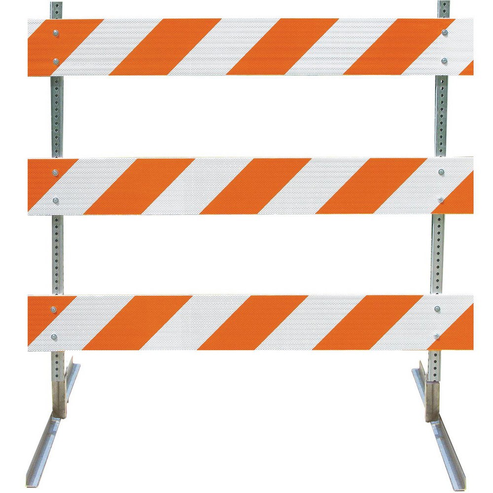 Traffic Barricades; Barricade Height (Inch): 63 ; Barricade Width (Inch): 96 ; Reflective: Yes ; Compliance: NCHRP-350; MUTCD