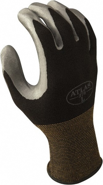 General Purpose Work Gloves: 2X-Large, Nitrile & Polyurethane Coated, Nylon