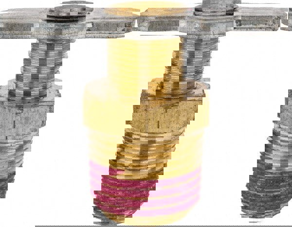 Steel Wing Nut Valve Drain Cock & Shutoff Valve