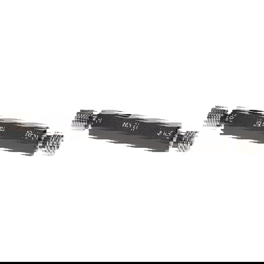 Plug Thread Gage: M8x1 Thread, 6H Class, Double End, Go & No Go