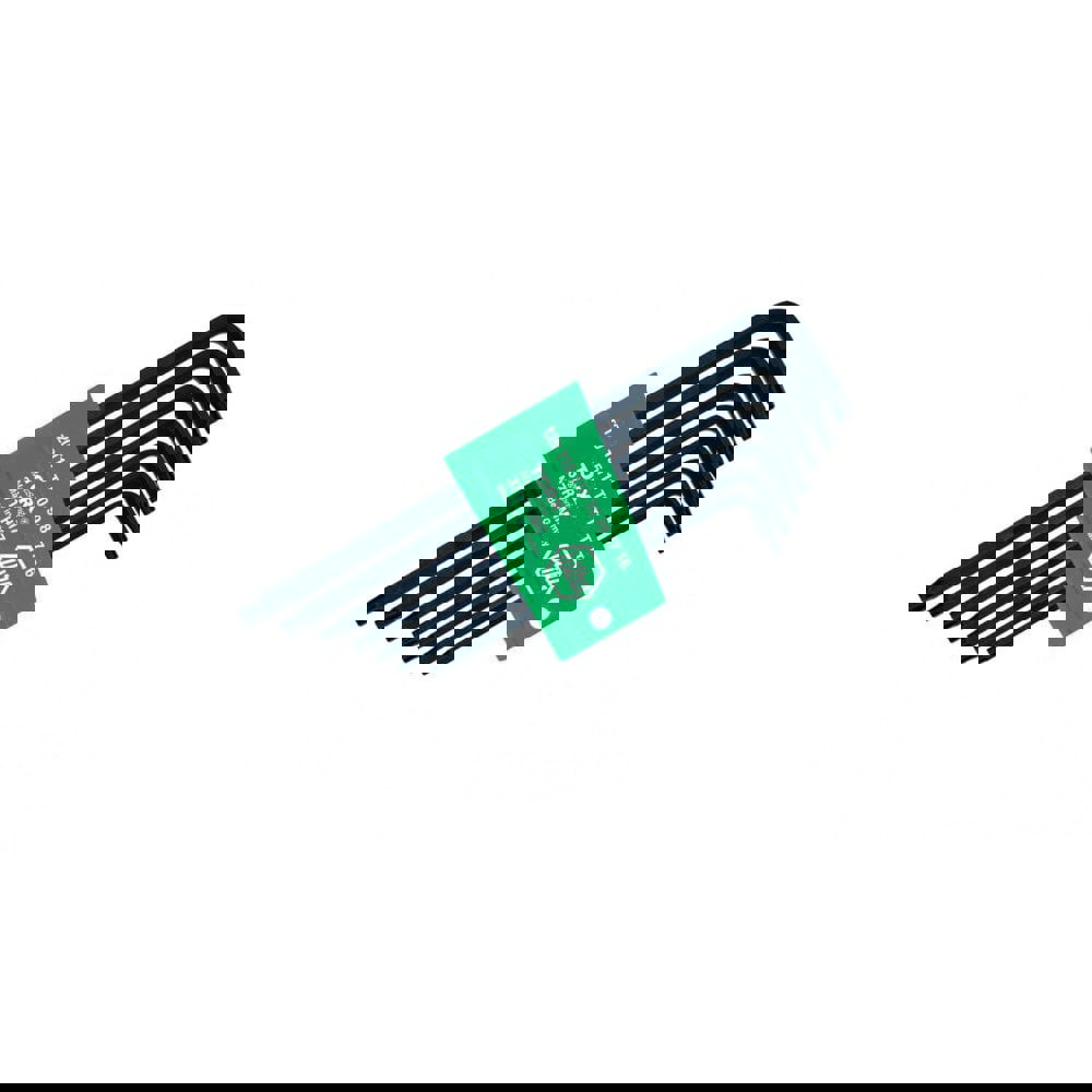 Torx Key Set: 7 Pc, L-Handle, T6 to T20