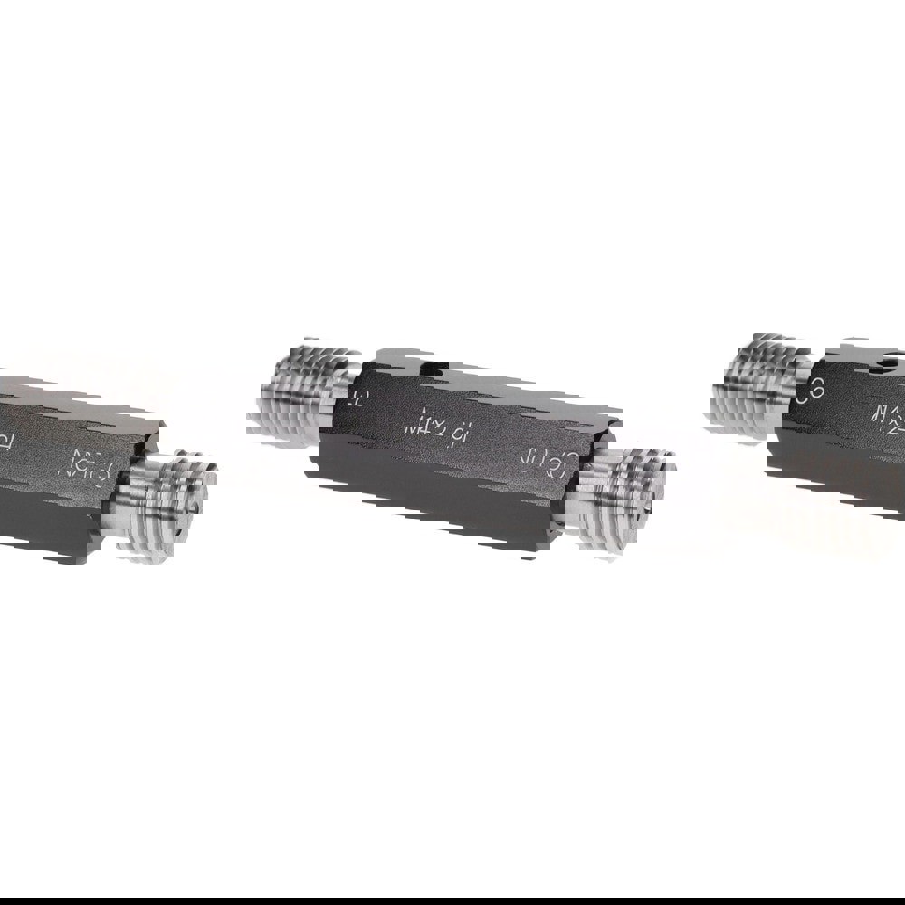 Plug Thread Gage: M14x2 Thread, 6H Class, Double End, Go & No Go