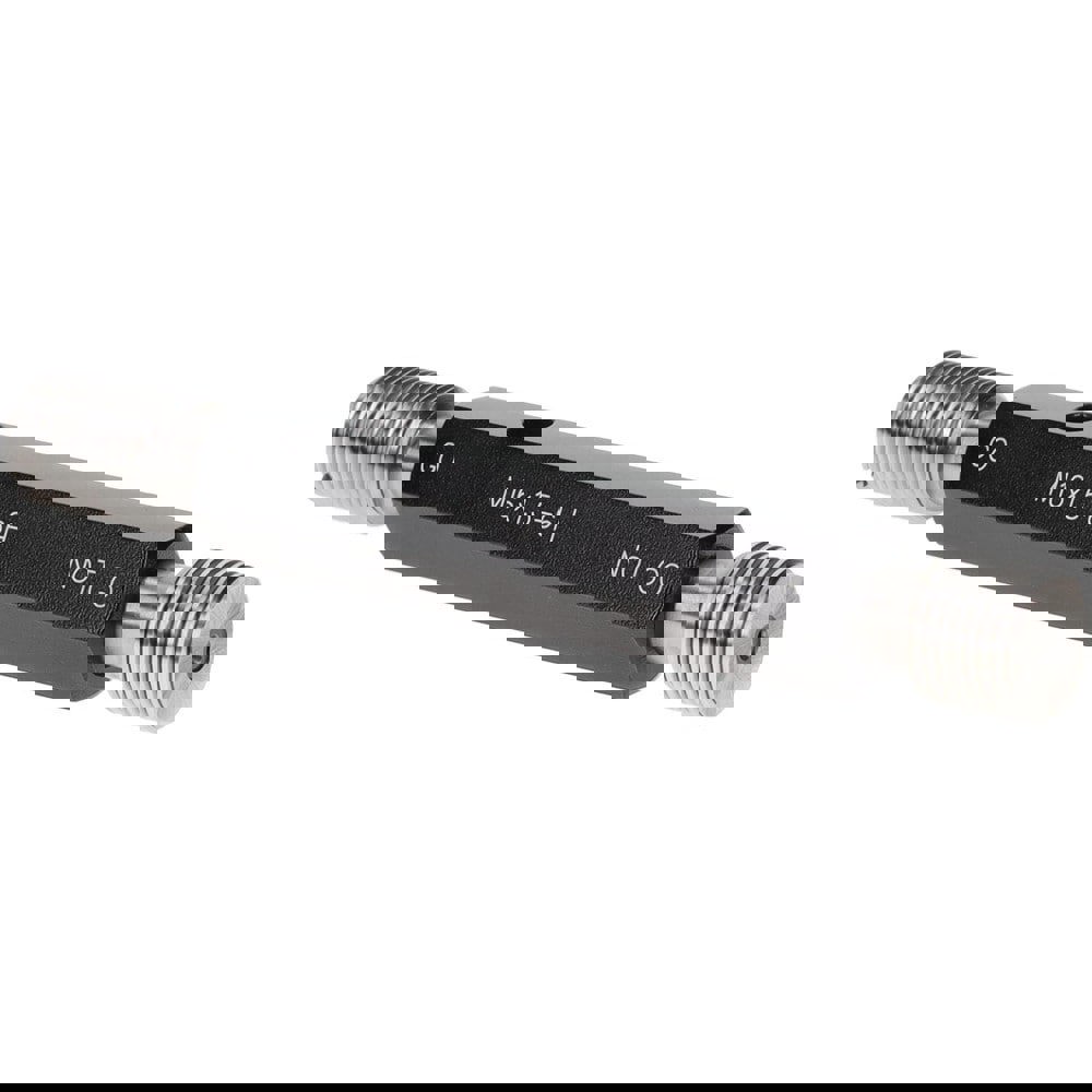 Plug Thread Gage: M16x1.5 Thread, 6H Class, Double End, Go & No Go