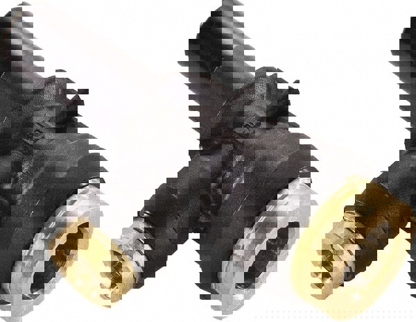 Push-To-Connect Tube to Stem Tube Fitting: Plug-In Run Tee, 1/4