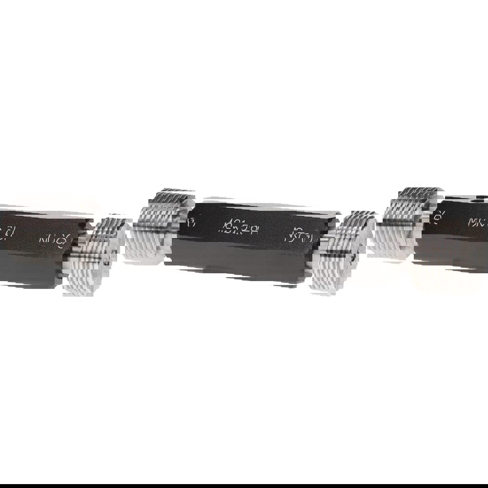 Plug Thread Gage: M20x1.5 Thread, 6H Class, Double End, Go & No Go