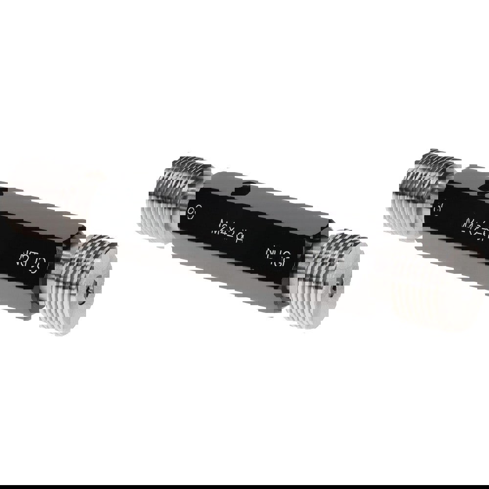 Plug Thread Gage: M24x2 Thread, 6H Class, Double End, Go & No Go