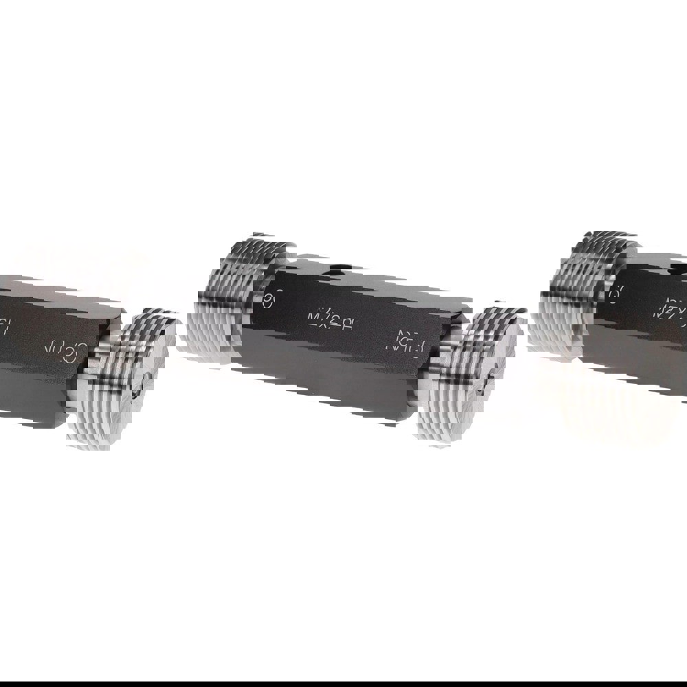 Plug Thread Gage: M27x2 Thread, 6H Class, Double End, Go & No Go