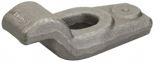 Gooseneck Clamps; Overall Length (mm): 609.6 mm; 24 in; 609.60; Material: Carbon Steel; Overall Width (mm): 44 mm; 44.00; Slot Length (mm): 25.00; 25 mm; Tapped: Yes; Stud Size: M17; Tap Size: M16x2.0; Base Height: 22 mm; Tapped Depth: 16 mm; Base Height