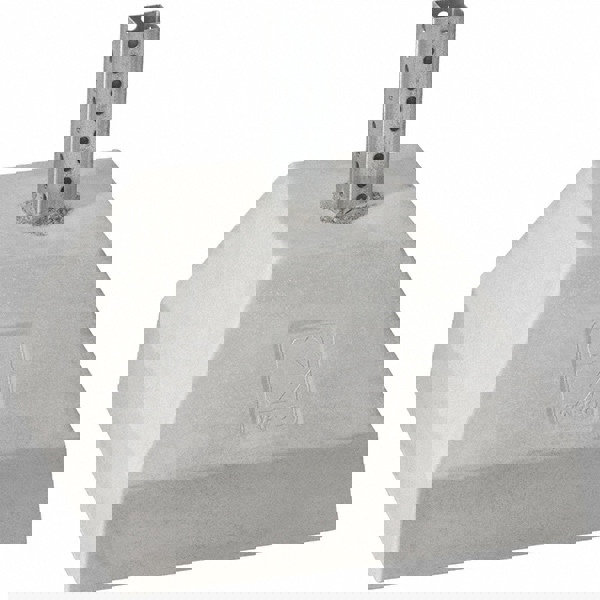 2' High, Galvanized Traffic Sign Post Base