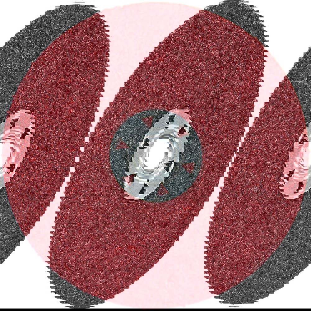 Fiber Discs; Disc Diameter (Inch): 4-1/2 ; Abrasive Material: Ceramic ; Grit: 24 ; Center Hole Thread Size: 5/8-11 ; Attachment Type: Threaded Arbor Hole ; Disc Color: Red