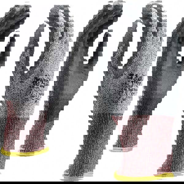 Cut, Puncture & Abrasive-Resistant Gloves: Size S, ANSI Cut A4, ANSI Puncture 4, Polyurethane, HPPE