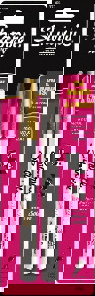 Paint Pen Marker: Gold & Silver, Oil-Based, Fine Point