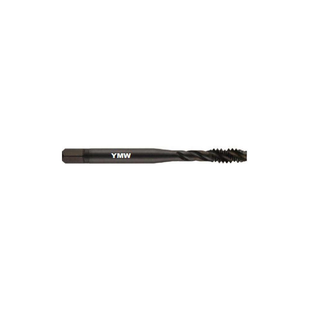Spiral Flute Tap: M16x2, Metric, 3 Flute, 1 - 2, 2B Class of Fit, Vanadium High-Speed Steel, Oxide Finish