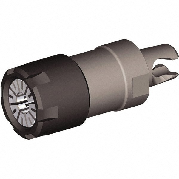 Collet Chuck: 0.5 to 10 mm Capacity, ER Collet, 20 mm Shank Dia, Modular Connection Shank