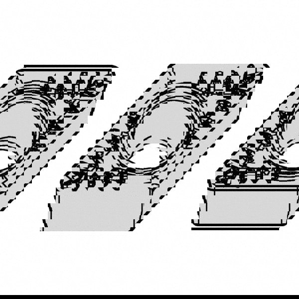 Turning Insert: DCMT3252MP KCM25, Carbide
