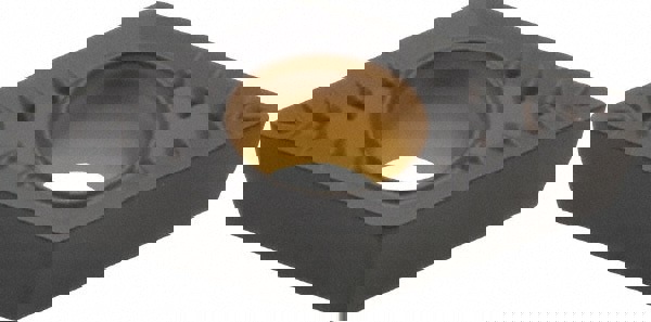 Turning Insert: DCMT3251MP KCP10, Solid Carbide