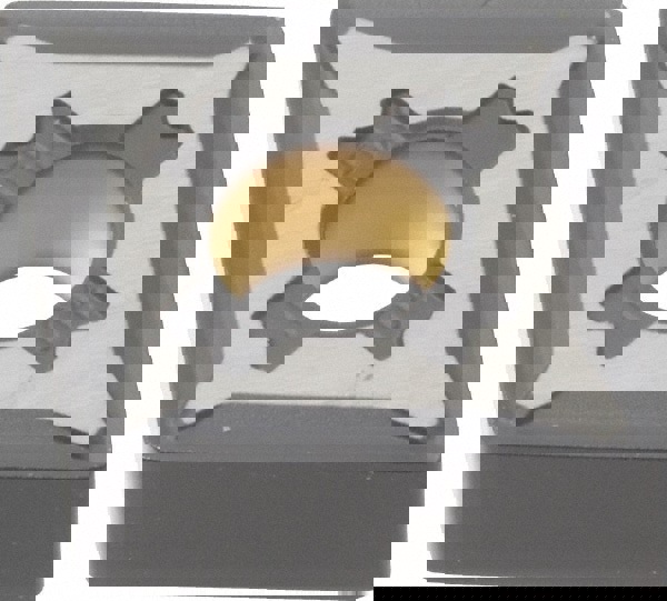 Turning Insert: CNMG431FW KCP10, Solid Carbide