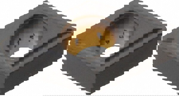 Turning Insert: DCMT3252LF KCP10, Solid Carbide