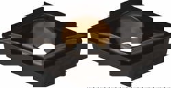 Turning Insert: DCMT2151LF KCP25, Solid Carbide