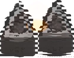 Turning Insert: WNMG432FF KCP10, Solid Carbide