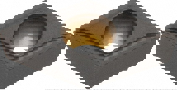 Turning Insert: DCMT3251LF KCP25, Solid Carbide