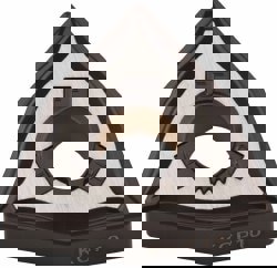 Turning Insert: WNMG431FF KCP10, Solid Carbide