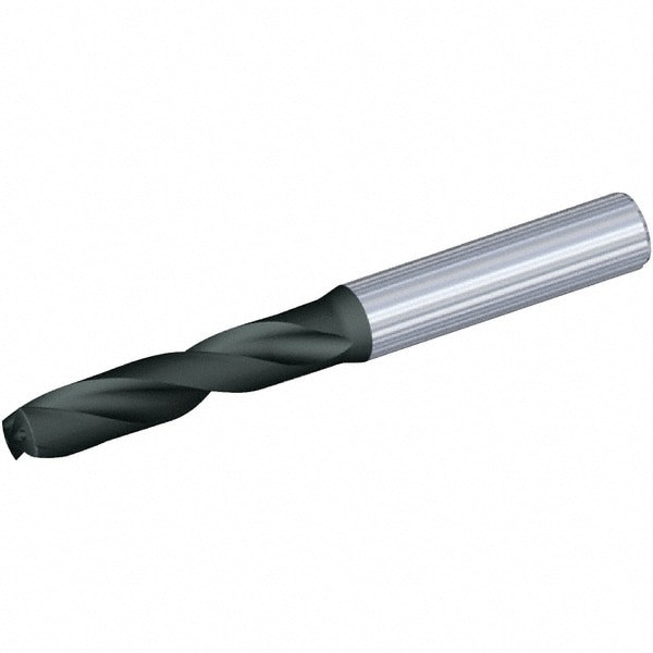 Screw Machine Length Drill Bit: 3.70 mm Dia, 140 deg Point, Solid Carbide