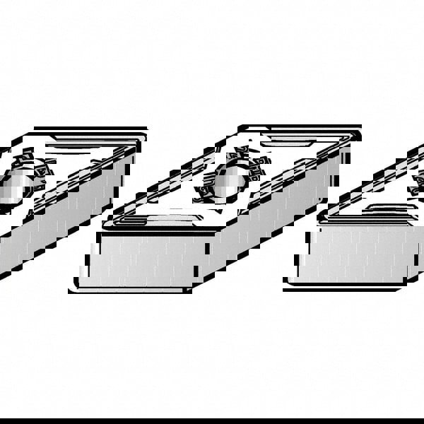 Turning Insert: VNMG333RP KCM25, Solid Carbide