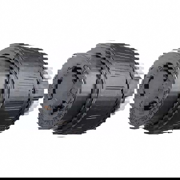 Locking Inlet: Connector, Industrial, Non-NEMA, Black